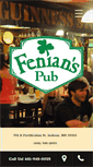 Mobile Screenshot of fenianspub.com